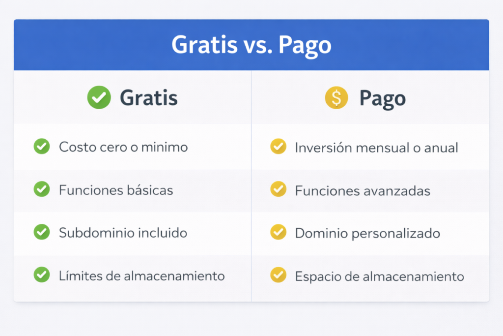 Cómo crear gratis una página web para mi negocio 7 Ventajas Y Límites De Crear Página Web Para Mi Negocio Gratis.